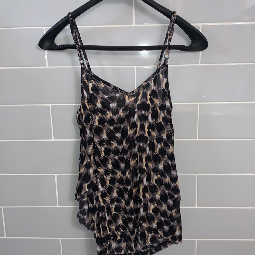 Layered Ruffle Front Top - Picture 9 of 14